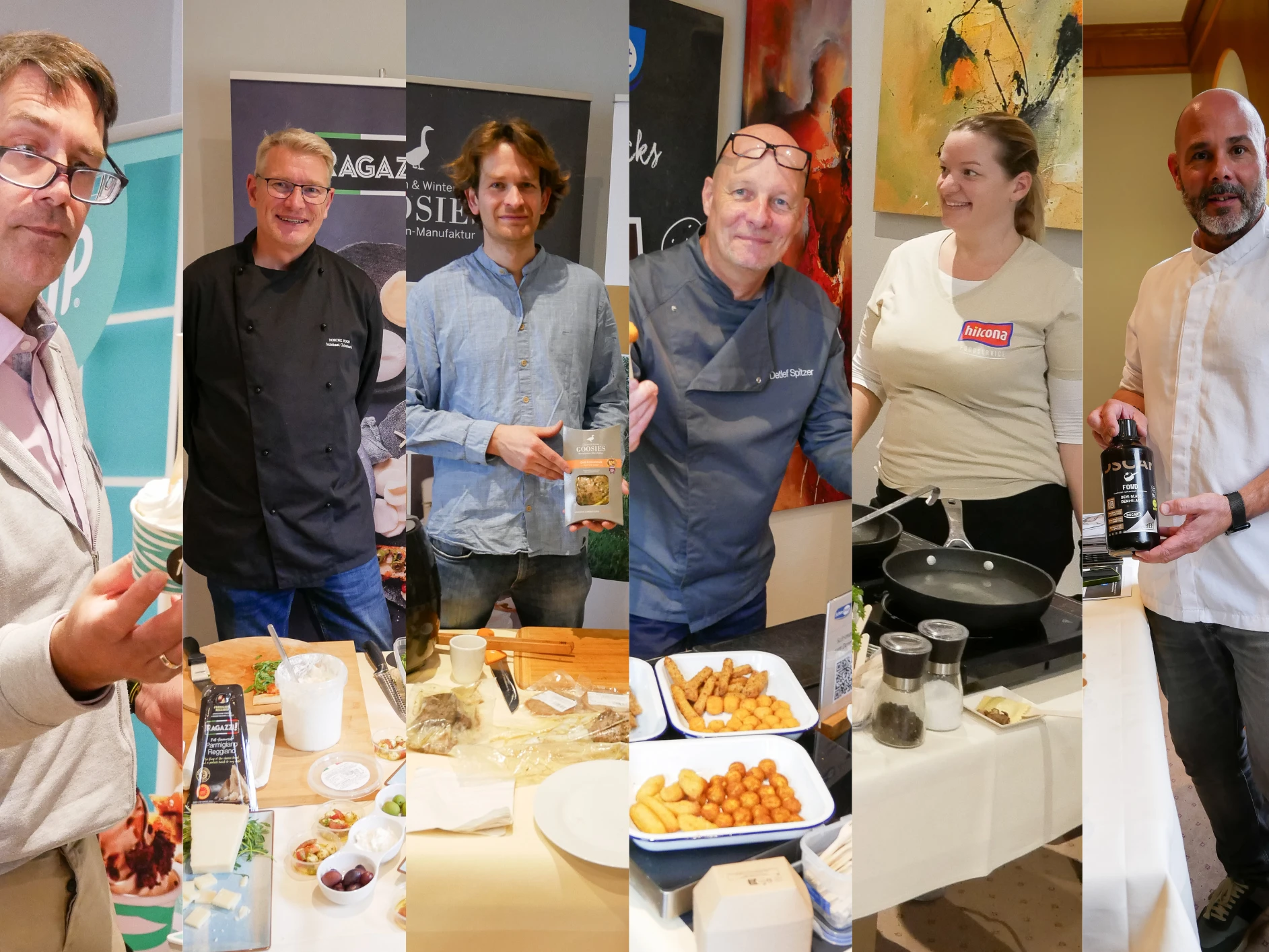 Lieferantenmeeting Oktober 2025 Eine Gruppe von Menschen, die in einem Innenraum lächeln und zusammenstehen.