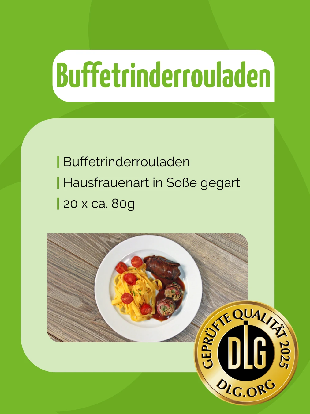 Buffetrinderrouladen Buffetrinderrouladen