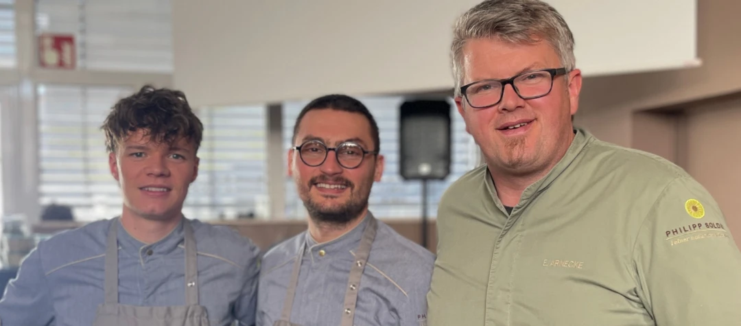 Erik Arnecke und Team